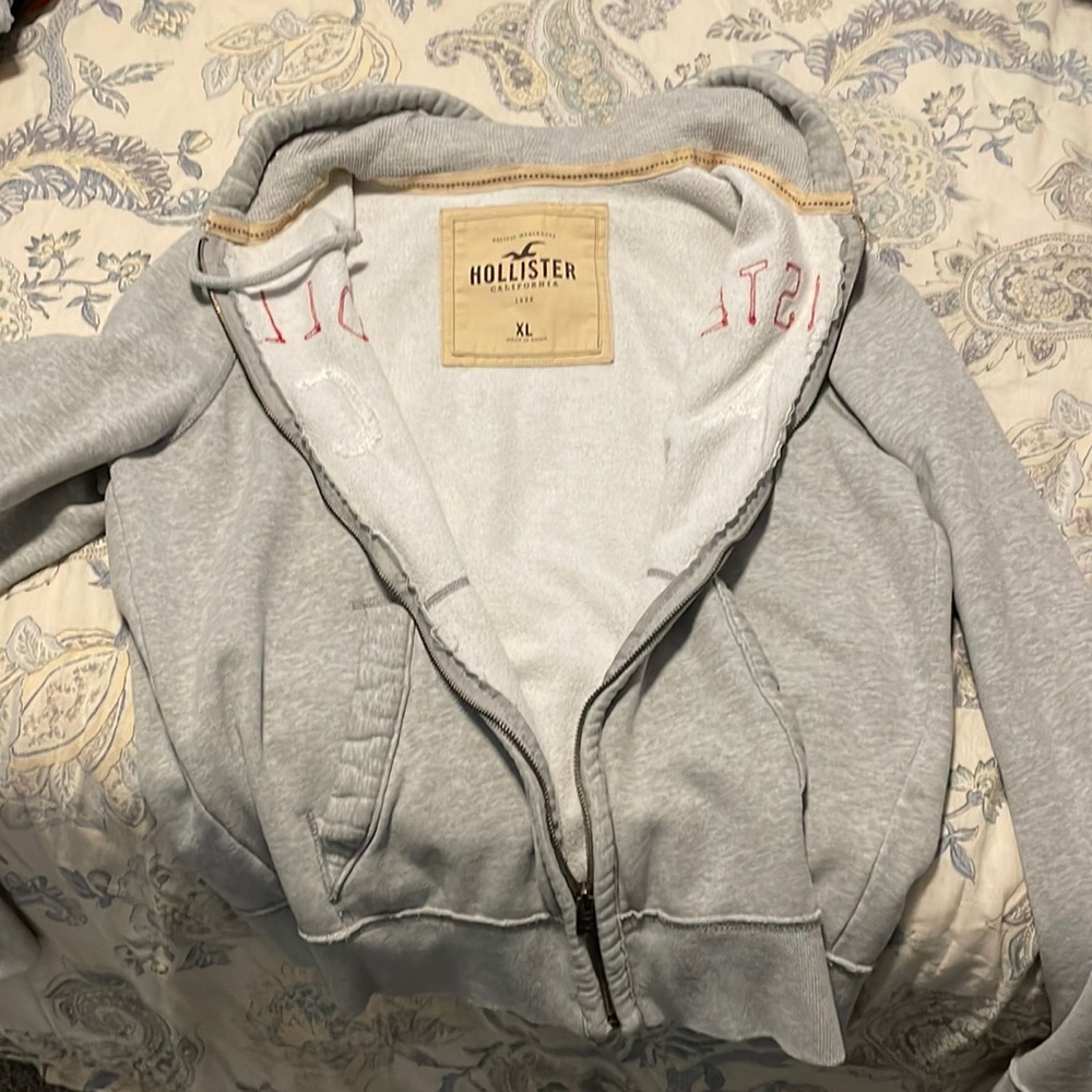 Hollis yet Zip up hoodie. Grey XL